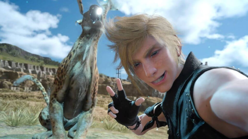 prompto-peleando